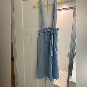 braces dress/overall dress